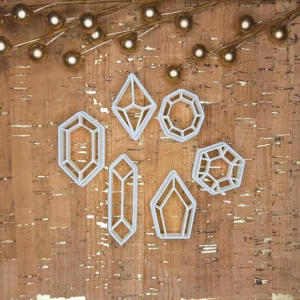 crystal1 Crystal Collection - Poly Clay Cutters