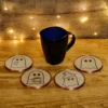 ghost7 Ghost Coasters