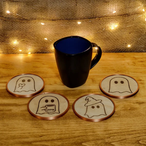 ghost7 Ghost Coasters