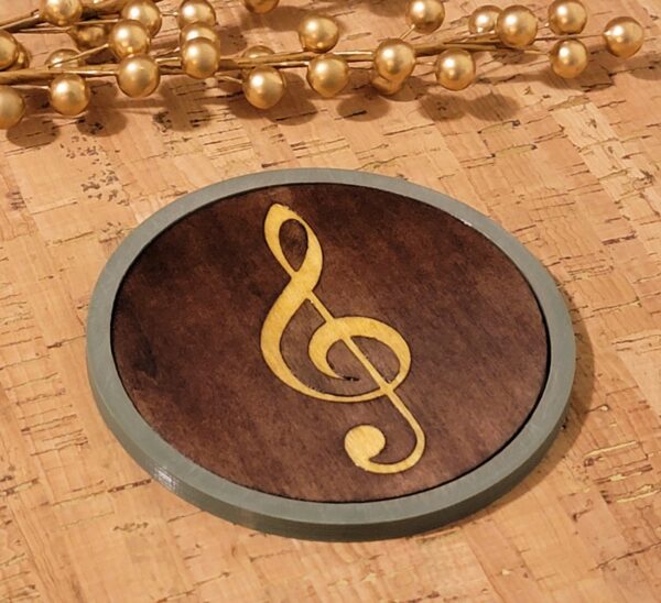 music3 Music Note Beverage Coasters