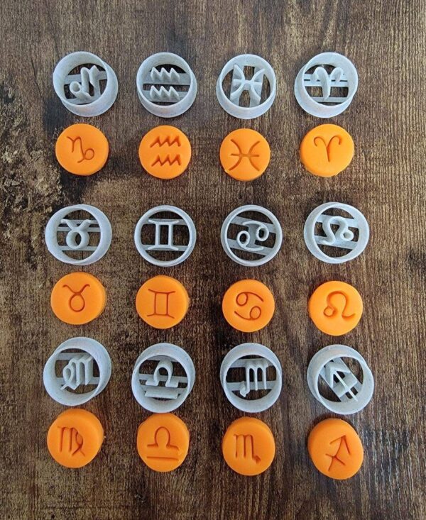 zodiac2 Zodiac Clay Cutters